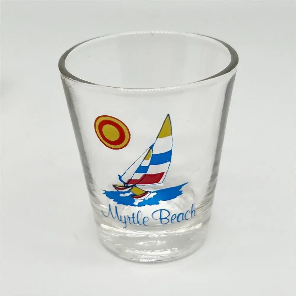 Vintage Lot of 5 Collectible Travel Souvenir Shot Glasses Mini Steins Barware
